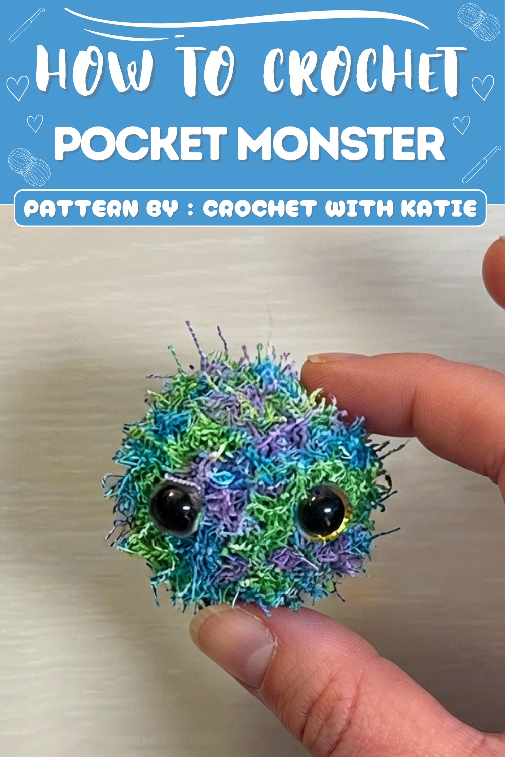 Free Crochet Mini Pocket Monster Pattern