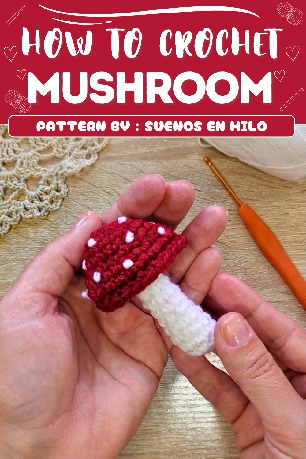Free Crochet Mushroom Amigurumi Pattern
