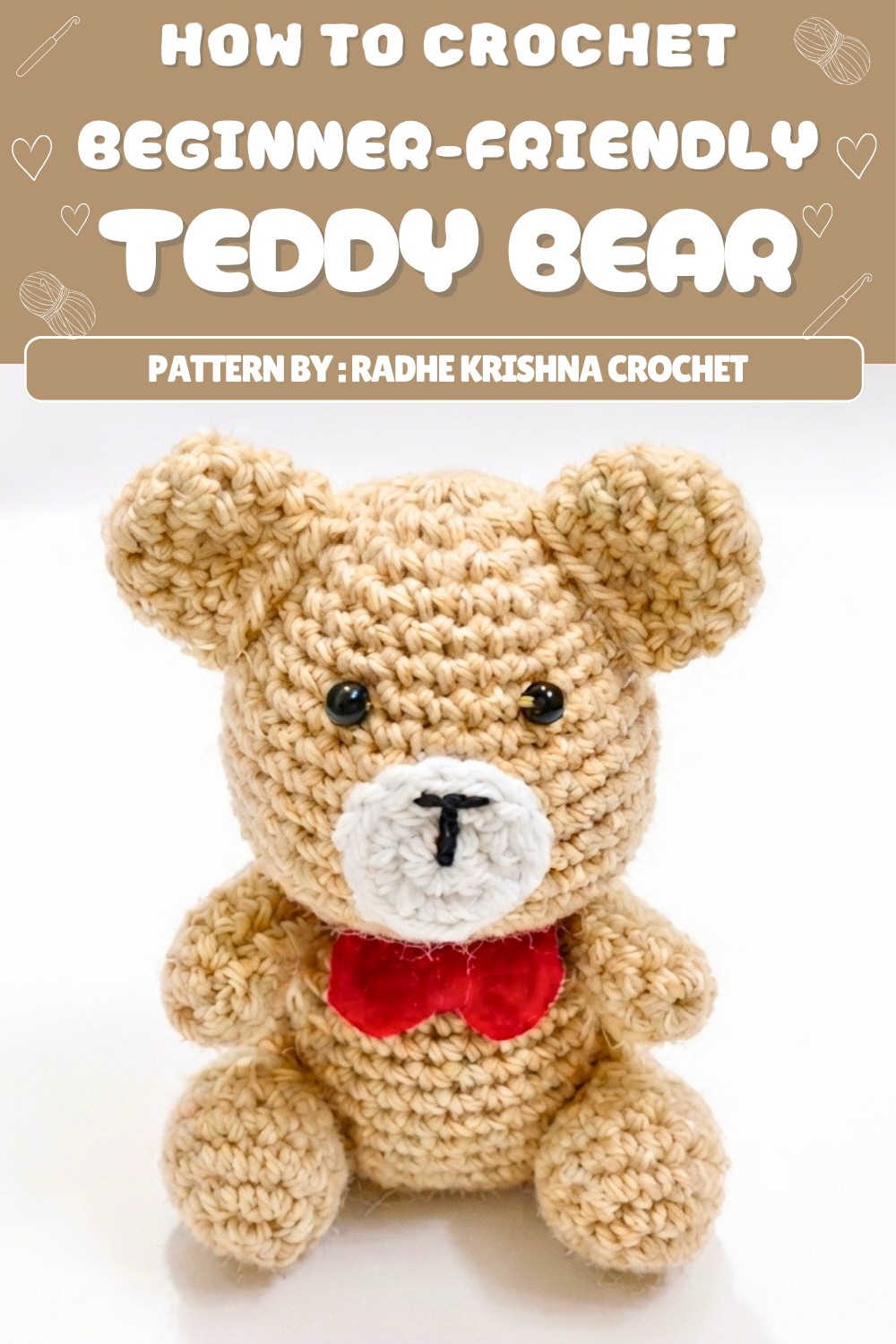Free Crochet Teddy Bear Amigurumi Pattern