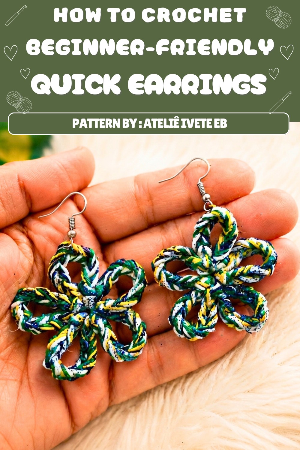Free Quick Crochet Earrings Pattern