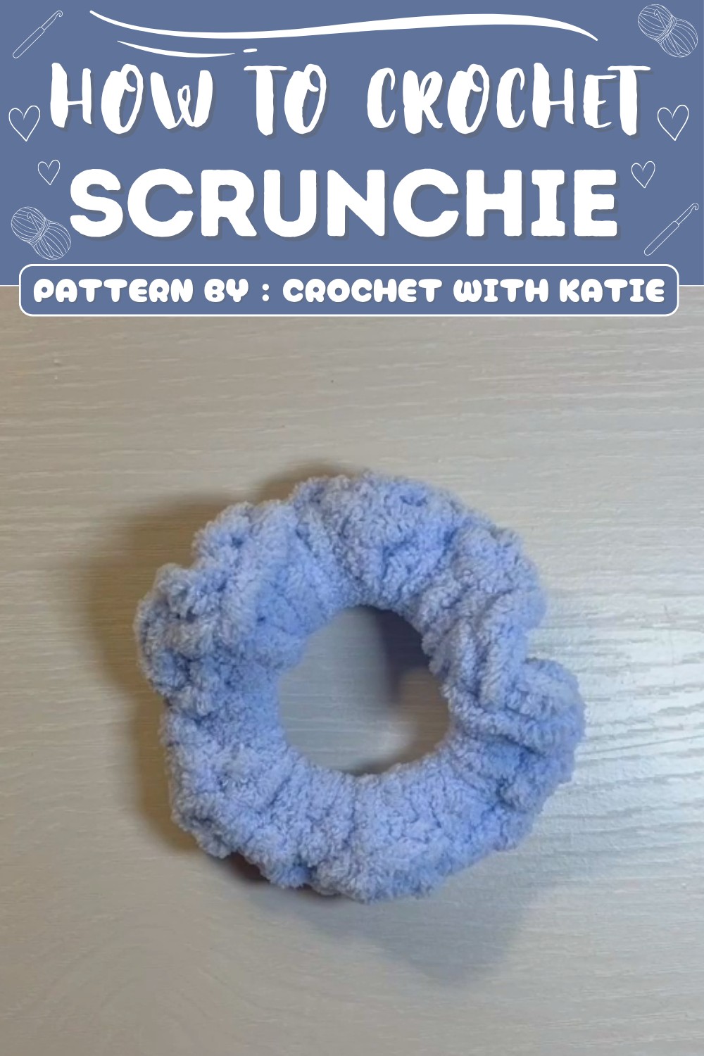 Free Wonderful Crochet Scrunchie Pattern