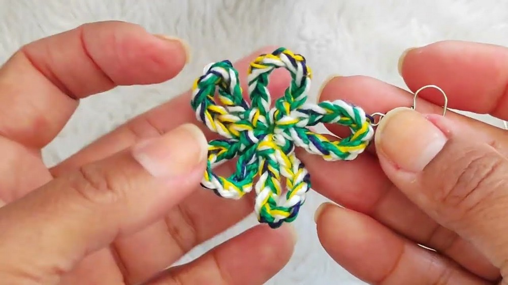 Quick Crochet Earrings Pattern 4