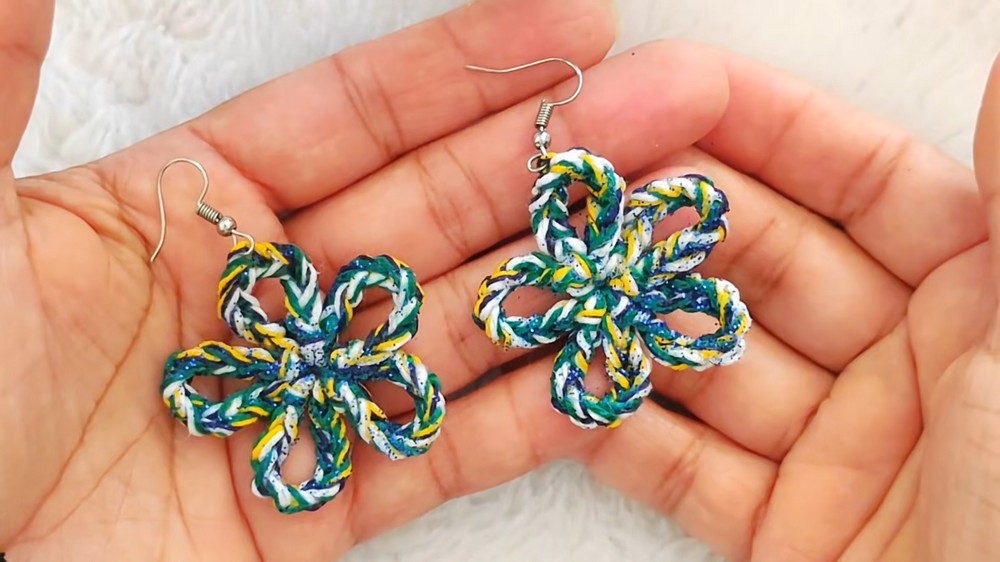 Quick Crochet Earrings Pattern 5