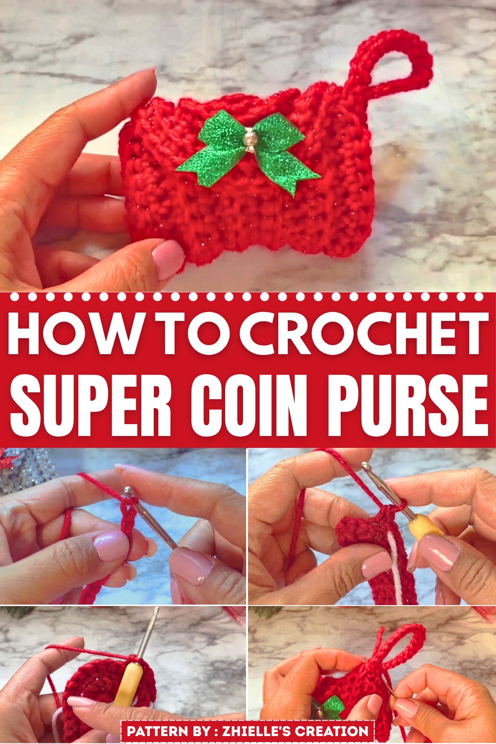 Super Crochet Coin Purse Pattern