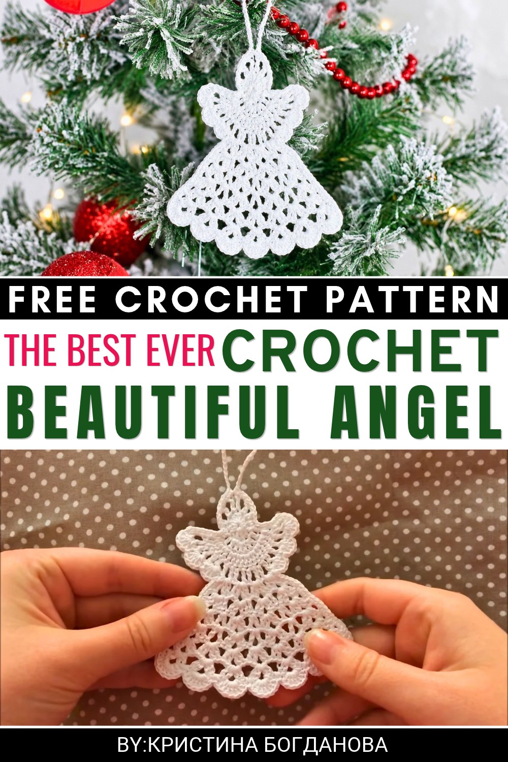 Crochet Beautiful Angel Pattern