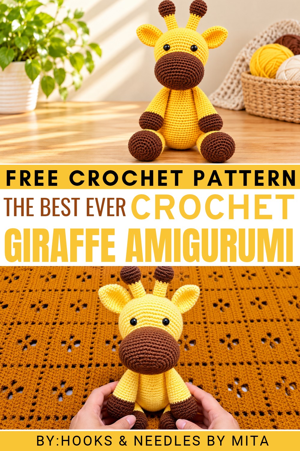Crochet Giraffe Amigurumi Pattern