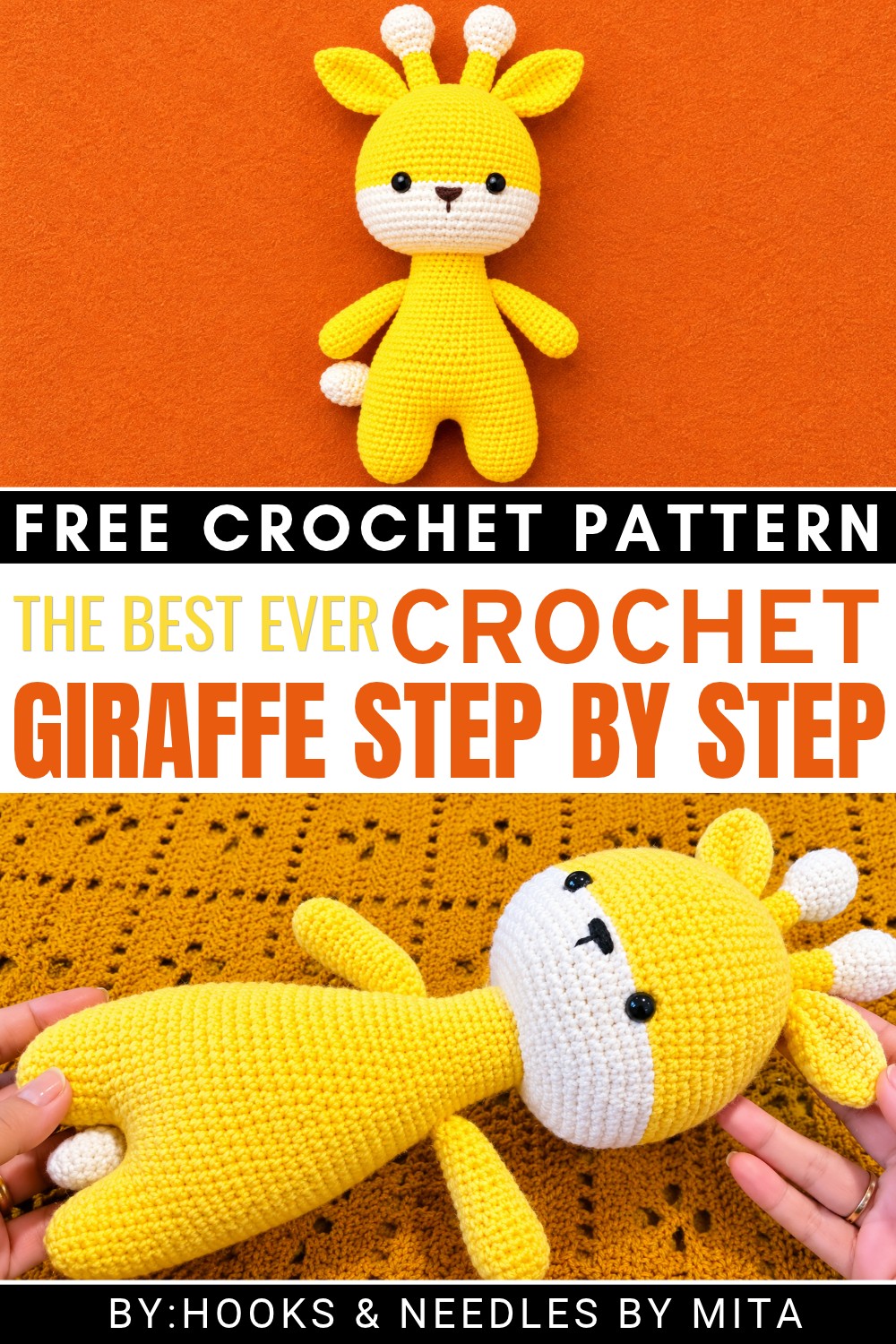 Crochet Giraffe Step By Step Pattern