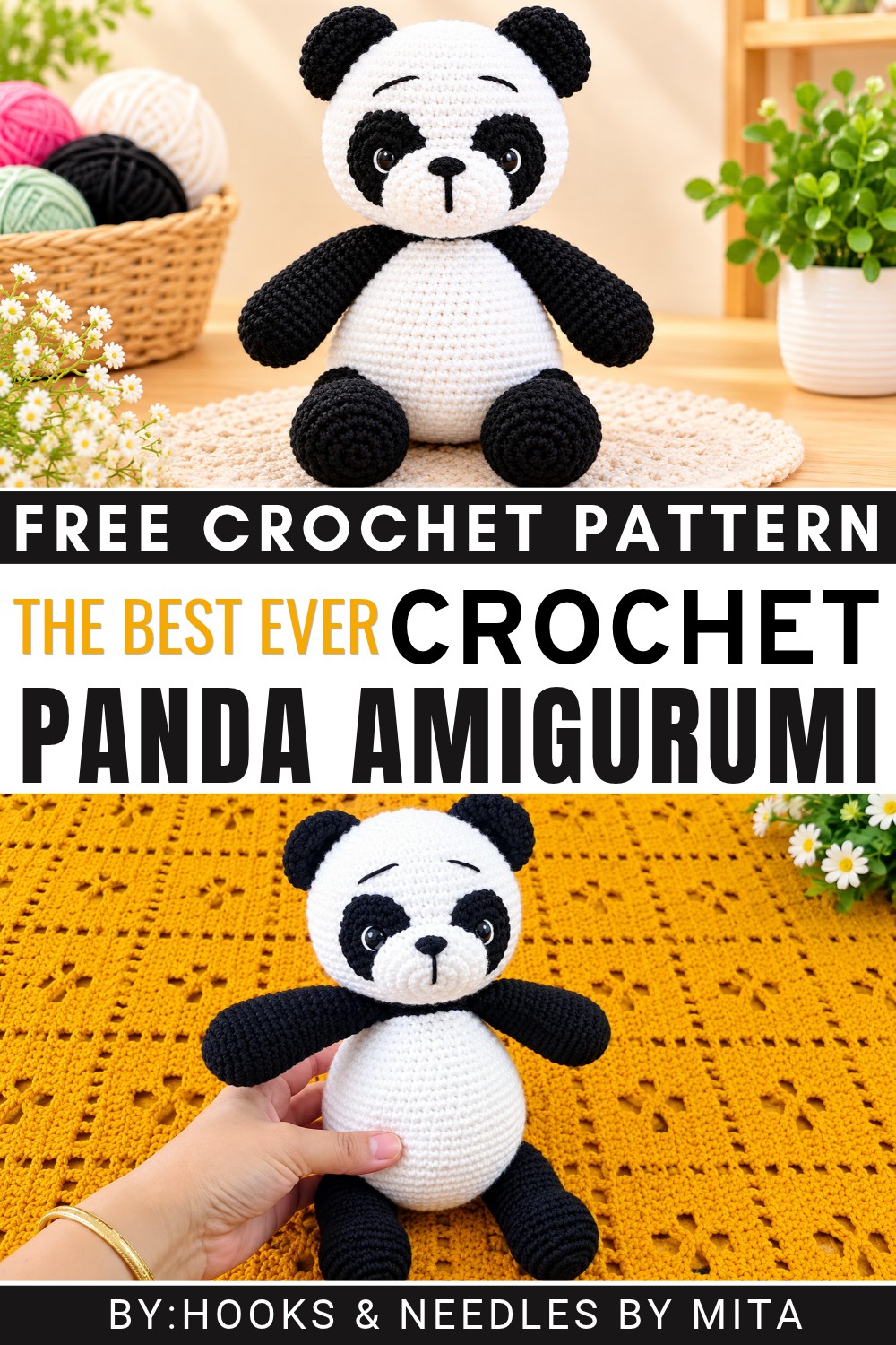 Crochet Panda Amigurumi Pattern