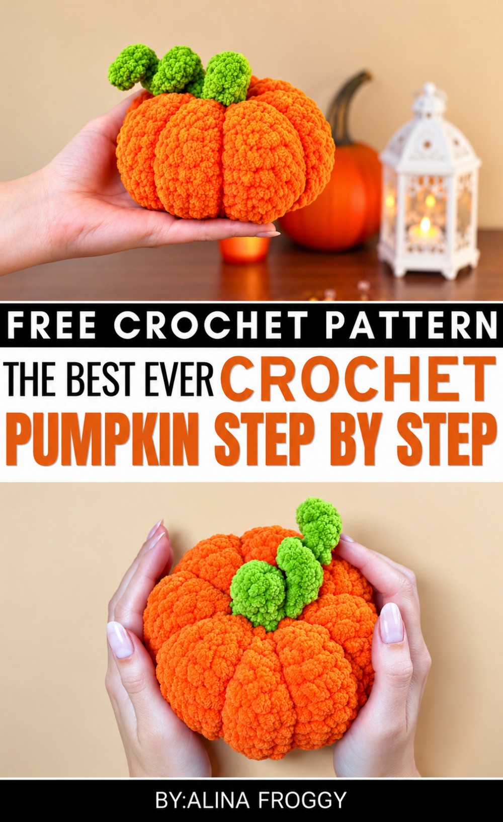 Crochet Pumpkin Step-by-step Pattern