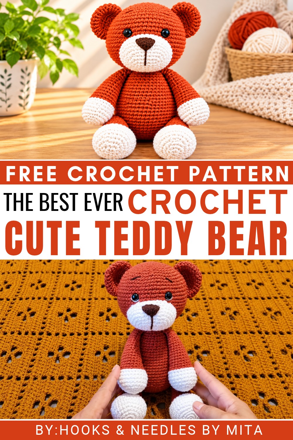 Easy Crochet Teddy Bear Pattern