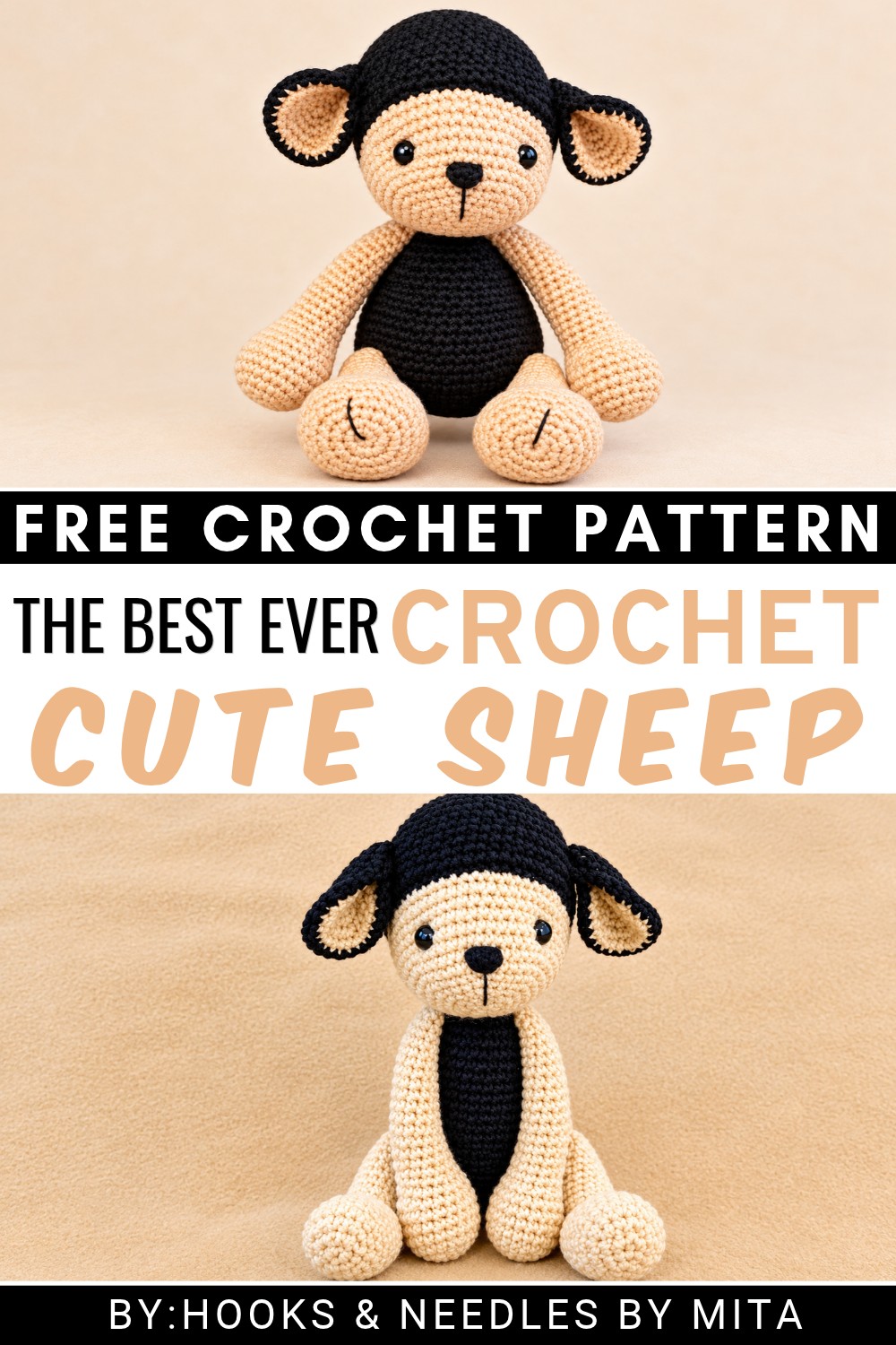 How To Crochet A Cute Sheep Pattern